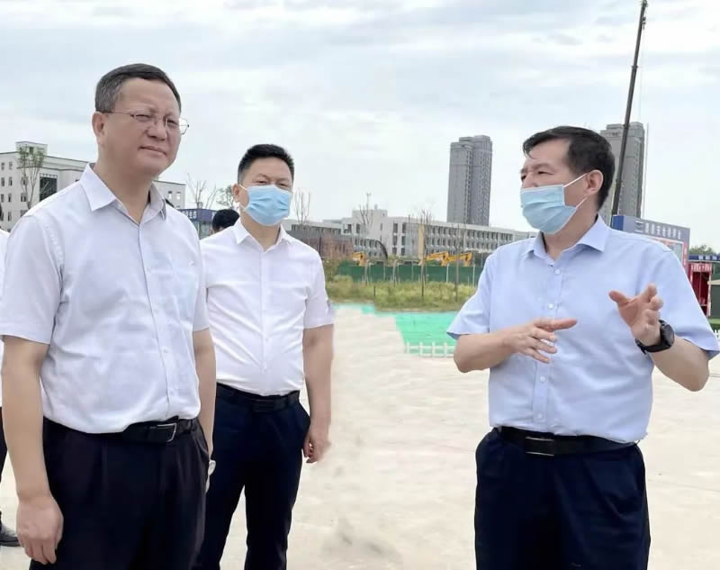 西安市委常委、經(jīng)開區(qū)黨工委書記康軍一行蒞臨公司調(diào)研考察